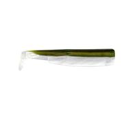 Fiiish Lures - Black Minnow Color Box BM90 - Esca artificiale morbida, in vinile, per spigola e tutti i pesci d’acqua dolce, confezione da 4 pesciolini da 7 cm Nº2, bianco, taglia 90