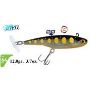 FIIISH Power Tail 64mm.Fishing Rigido Esca,Pesca Hard Bait Trota Luccio Persico