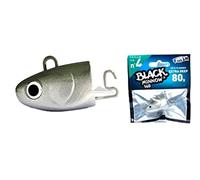 FIIISH BLACK MINNOW RICAMBI JIG HEAD EXTRA DEEP - COLORE: KAKI, PESO (GR): 80, CONFEZIONE: 1 pezzo, MISURA: N. 4