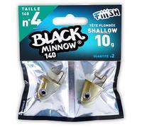 Fiiish Tete Plombee Shallow Black Minnow No.4-10g - Kaki - BM342