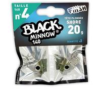 Fiiish Tete Plombee Shore Black Minnow No.4-20g - Kaki - BM153