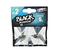 FIIISH - Têtes Black Minnow Kaki - Shore (x2) - 5g