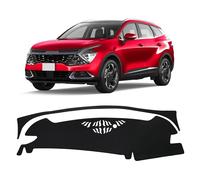 FIILINES Copertura per cruscotto per Kia Sportage 2023 2024(NQ5), tappetino per cruscotto per accessori sportivi Tappetino per cruscotto in rete, antiscivolo, antiriflesso, nero