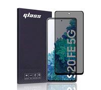 FiiMoo Privacy Pellicola Protettiva Compatible con Samsung Galaxy S20 FE/Galaxy S20 FE 2022, [Copertura 3D completa] [Case Friendly] Privacy Protezione dello schermo per la Anti-Spia
