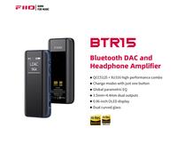 FiiO BTR15 Amplificatore per cuffie Bluetooth 5.1 Ricevitore DSD256 LDAC/aptX adattivo con 3,5 mm/4,4 mm