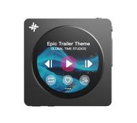 FIIO DISC - Lettore musicale HiFi portatile, doppio DAC digitale con uscite da 3,5 mm e 4,4 mm, Bluetooth 5.4 LDAC, touch screen (nero)