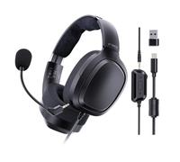 FiiO FG3 Gaming Headset, Dual Dynamic Driver USB Cuffie con microfono ENC staccabile, Virtual 7.1 Surround Sound, Hi-Res DAC, DSP EQ, compatibile con PC, PS5, Xbox e Switch