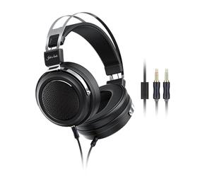 FIIO JadeAudio JT1 - Cuffie professionali da studio per registrazione con microfono, diaframmi da 50 mm, cuffie ad alta risoluzione per studio musicale