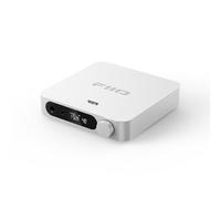 FiiO K11 R2R DAC e amplificatore per cuffie per audio domestico o PC, 6,35 mm e bilanciato 4,4 mm, RCA, coassiale, ottico, 1300 mW, 384 kHz/24 bit DSD256 (argento)