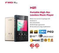 FiiO M21 Lettore musicale Hi-Res MP3 con Android 13, Snapdragon 680, DAC CS43198*4, potenza elevata di 950mW, PEQ