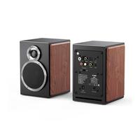 FiiO SA1 Altoparlante desktop ad alta fedeltà. PEQ a 31 bande, Bluetooth LDAC, uscita 20W2+5W2, preamplificatore phono, woofer in fibra di legno, tweeter in alluminio-magnesio (nero)