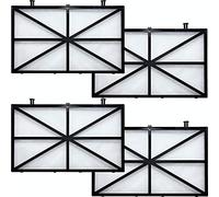 Fiitzn Cartucce filtranti a molla compatibili con Dolphin M500, M200, M400, Wave 90, ve 65, Oasis Z5, Sigma, C3, C4, Nautilus CC Plus Robot Pool Cleaners, Codice articolo: 9991433-R4 (confezione da 4)