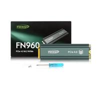 Fikwot FN960 - Unità a stato solido interna M.2 NVMe SSD PCIe Gen4 x4 2280 da 512 GB con dissipatore di calore, fino a 4.800 MB/s, cache SLC dinamica, compatibile con SSD interno PS5