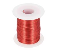 Fil di rame smaltato per AWG 36, 8 oz, 155°C, rosso/bianco