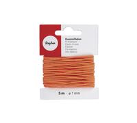 Fil elastico, 1mm carta 5 m, arancione