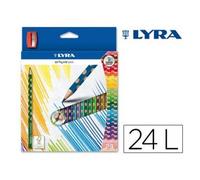 Fila 040085.01 Pastelli Groove Slim, 24 Pezzi
