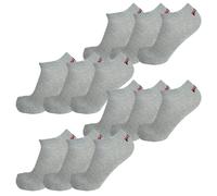 Fila 12 Paio Calzini, Invisible Sneakers Unisex, Monocolore, 35-46 (4x 3er Pacco