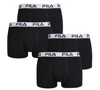 FILA 4 Pacco Convenienza Uomo Boxer - Logo Pants - Monocolore - Molti Colori