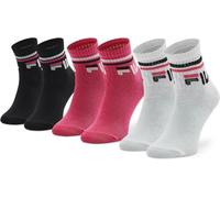 FILA 6 PAIA CALZINI CALZE SPORTIVE BAMBINA E RAGAZZA IN COTONE, TAGLIE DALLA 23 ALLA 38, SPORT E TEMPO LIBERO, COLORI ASSORTITI. (IT, Testo, 31, 34, ART F8338_ 6PAIA ASSORTITI)