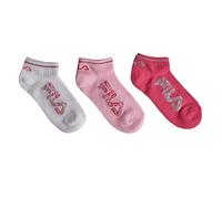 FILA 6 PAIA CALZINI CORTI, FANTASMINI PER BAMBINA E RAGAZZA IN COTONE, TAGLIE DALLA 23 ALLA 38, SPORT E TEMPO LIBERO, COLORI ASSORTITI