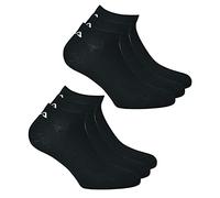 Fila Calzini Invisible Sneaker 3 paia unisex Nero Taglia 43-46