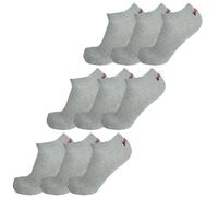 Fila 9 Paio Calzini, Invisible Sneakers Unisex, Monocolore, 35-46 (3x 3er Pacco)