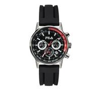 Fila, ,Accessories ,Uomo ,Nero ,ONE SIZE Cronografo Bracciale in Silicone Filactive 38-113