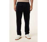 FILA Adriano Regular Tapered Velour Track Pants Black Taglia: XL | Pantaloni Outlet | Uomo | Nero
