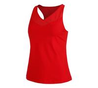 Fila Angelika Canottiera Donna in rosso, Taglia: M