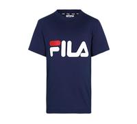 FILA Baia Mare Classic Logo T-Shirt, Medieval Blue, 110/116 Unisex-Adulto