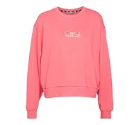 FILA Bansko Cropped Crew-Felpa Maglia di Tuta, Tea Rose, S Donna