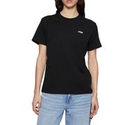 Fila Black Cotton Women T-Shirt - XS