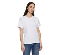 Fila tè Bari, Confezione Doppia T-Shirt, Nero-Bianco Brillante, XS Donna