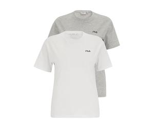 FILA Bari Tee/Double Pack, Maglietta Girocollo,