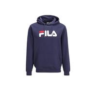 FILA Barumini Felpa con Cappuccio, Blu Medievale, XXL Unisex-Adulto