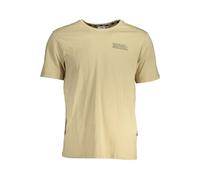Fila Beige Cotton Mens T-Shirt - S