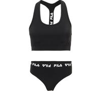 Fila Bikini da donna Sorano con schienale a raggiera S Nero