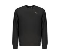 Fila Black Organic Cotton Men Sweatshirt - XXL