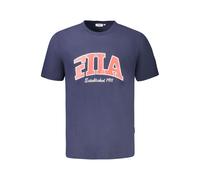 Fila Blu Cotton Uomo T-Shirt - S
