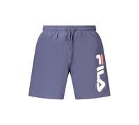 Fila Blu Poliammide Mens Swim Boxer - S