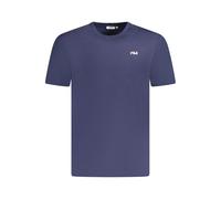 Fila Blue Cotton Men T-Shirt - M