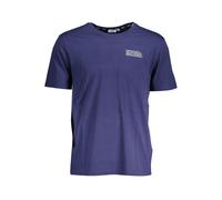 Fila Blue Cotton Men T-Shirt - XL