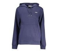 Fila Blue Organic Cotton Womens Hoodie - S