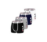 Fila FI/1BCX4/FU5040 Boxer Corti, A, XXL (Pacco da 4) Uomo