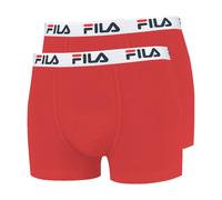 Boxer sportivi da uomo Fila Man Boxer 2 pack - Rosso M