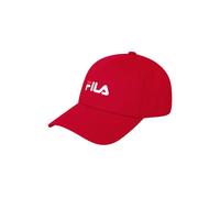 FILA Brasov 6 Panel Cap With Linear Logo - Strap Back True Red Taglia: OS | Cappelli Outlet | Unisex | Rosso