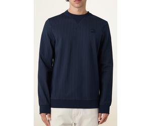FILA Brera Regular Pinstriped Crewneck Sweatshirt Black Taglia: S | Maglioni a maglia Outlet | Uomo | Nero