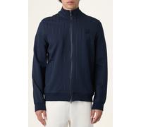 FILA Giacca di felpa 'Brera' blu notte / bianco Uomo FILA S