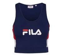 FILA Bursa Cropped Top Canottiera da Donna, Medieval Blue-True Red Bright White, XS