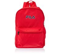 FILA Bury Small Easy Backpack-True Red-OneSize, Zaino Unisex-Bambini e Ragazzi, Rosso Vivo, Taglia Unica